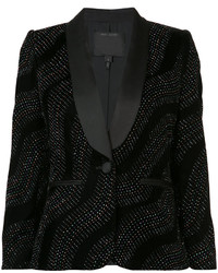 Женский черный шелковый пиджак от Marc Jacobs
