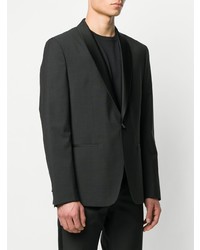 Мужской черный шелковый пиджак от Calvin Klein Jeans