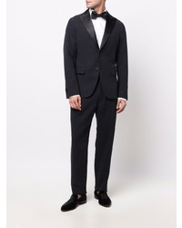 Мужской черный шелковый пиджак от Giorgio Armani