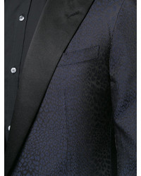 Мужской черный шелковый пиджак от Lanvin