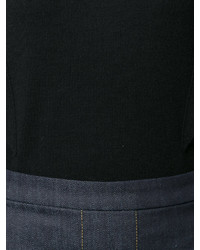 Женский черный шелковый свитер от Derek Lam