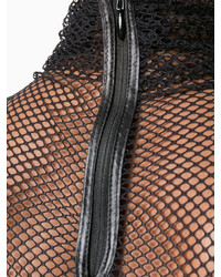 Женский черный шелковый свитер от Nude