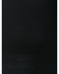 Женский черный шелковый свитер от Le Tricot Perugia
