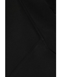 Черный шелковый топ без рукавов от Jil Sander