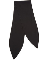 Женский черный шелковый шарф от Chloé