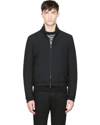 Мужской черный шерстяной бомбер от DSquared