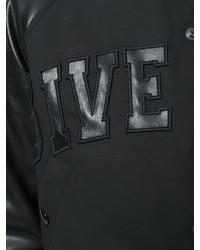 Женский черный шерстяной бомбер от Givenchy