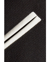 Женский черный шерстяной бомбер от Saint Laurent