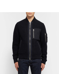 Мужской черный шерстяной бомбер от Gant