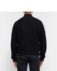 Мужской черный шерстяной бомбер от Gant