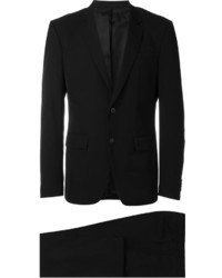 Черный шерстяной костюм от Givenchy