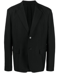 Мужской черный шерстяной пиджак от Acne Studios
