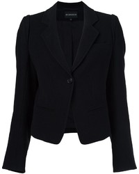 Женский черный шерстяной пиджак от Ann Demeulemeester