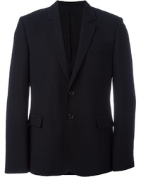 Мужской черный шерстяной пиджак от Ann Demeulemeester