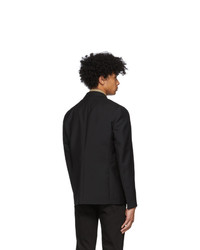 Мужской черный шерстяной пиджак от Acne Studios