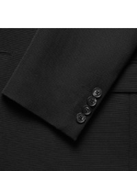 Мужской черный шерстяной пиджак от Calvin Klein Collection