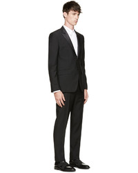 Мужской черный шерстяной пиджак от Givenchy