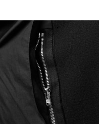 Мужской черный шерстяной пиджак от Rick Owens