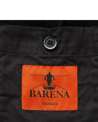 Мужской черный шерстяной пиджак от Barena