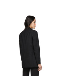 Женский черный шерстяной пиджак от Rag and Bone