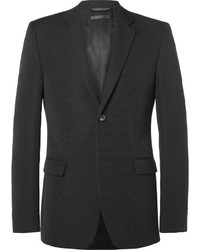 Мужской черный шерстяной пиджак от Calvin Klein Collection