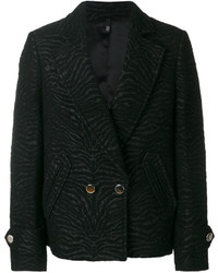 Мужской черный шерстяной пиджак от Christian Pellizzari