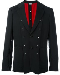 Мужской черный шерстяной пиджак от Comme des Garcons