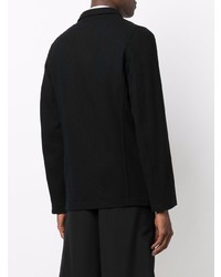 Мужской черный шерстяной пиджак от Comme Des Garcons SHIRT