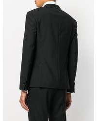 Мужской черный шерстяной пиджак от Neil Barrett