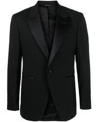 Мужской черный шерстяной пиджак от ERALDO