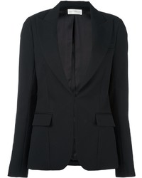Женский черный шерстяной пиджак от Faith Connexion