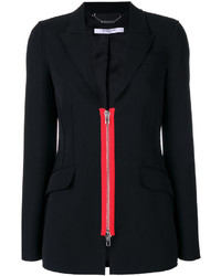 Женский черный шерстяной пиджак от Givenchy