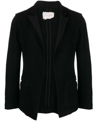 Мужской черный шерстяной пиджак от Greg Lauren