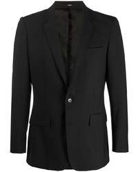 Мужской черный шерстяной пиджак от Kenzo