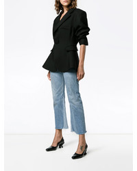 Женский черный шерстяной пиджак от Jacquemus