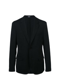 Мужской черный шерстяной пиджак от Lanvin