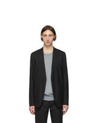 Мужской черный шерстяной пиджак от Maison Margiela