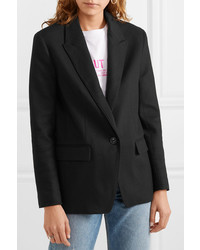 Женский черный шерстяной пиджак от Rag & Bone