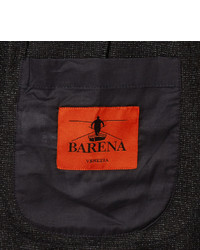 Мужской черный шерстяной пиджак от Barena