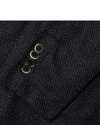 Мужской черный шерстяной пиджак от Barena