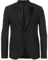 Мужской черный шерстяной пиджак от Neil Barrett