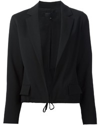 Женский черный шерстяной пиджак от Nili Lotan