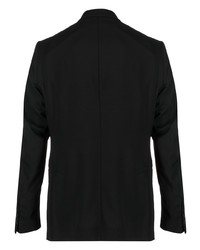 Мужской черный шерстяной пиджак от Costumein