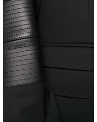 Мужской черный шерстяной пиджак от Les Hommes