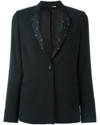 Женский черный шерстяной пиджак от Paul Smith