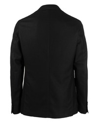 Мужской черный шерстяной пиджак от The Gigi