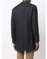 Мужской черный шерстяной пиджак от Manuel Ritz