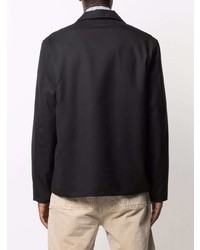 Мужской черный шерстяной пиджак от Our Legacy