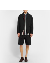 Мужской черный шерстяной пиджак от Marni