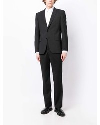 Мужской черный шерстяной пиджак от BOSS